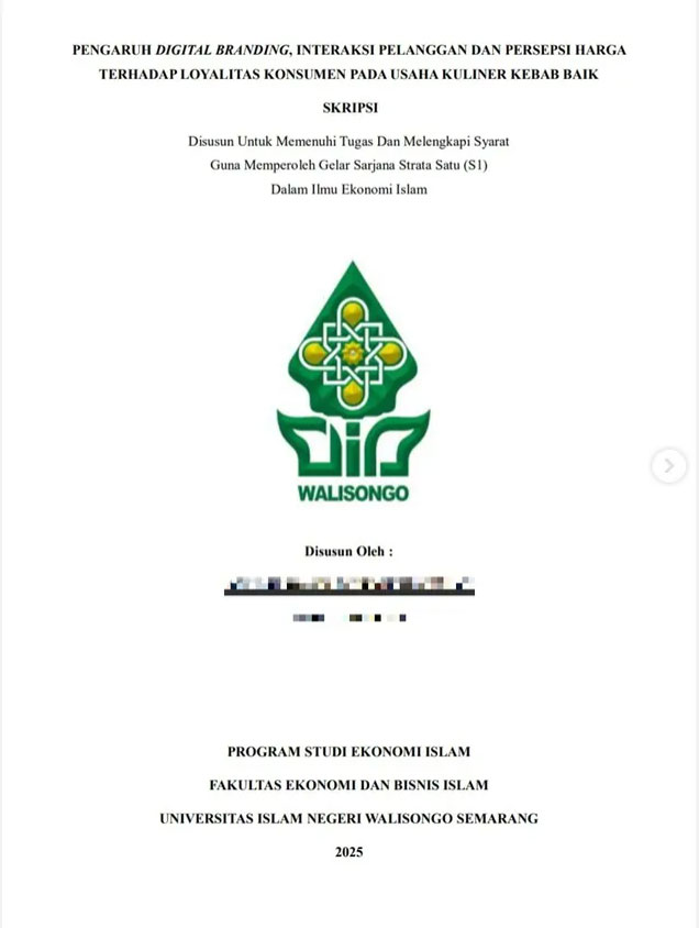 Sampul riset tentang digital branding Kebabbaik