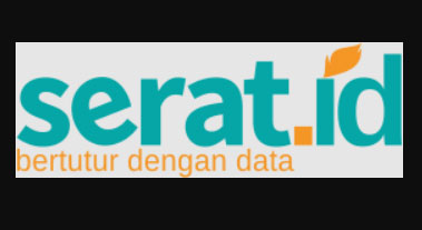 Logo serat.id bertutur dengan data
